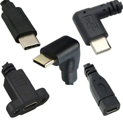 USB 2.0 Type C Male To Micro USB Female Straight Cable