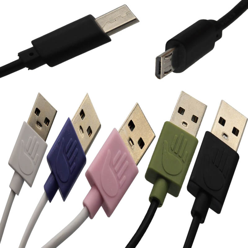 USB 2.0 A Male To Micro USB Male Charging Data Cable