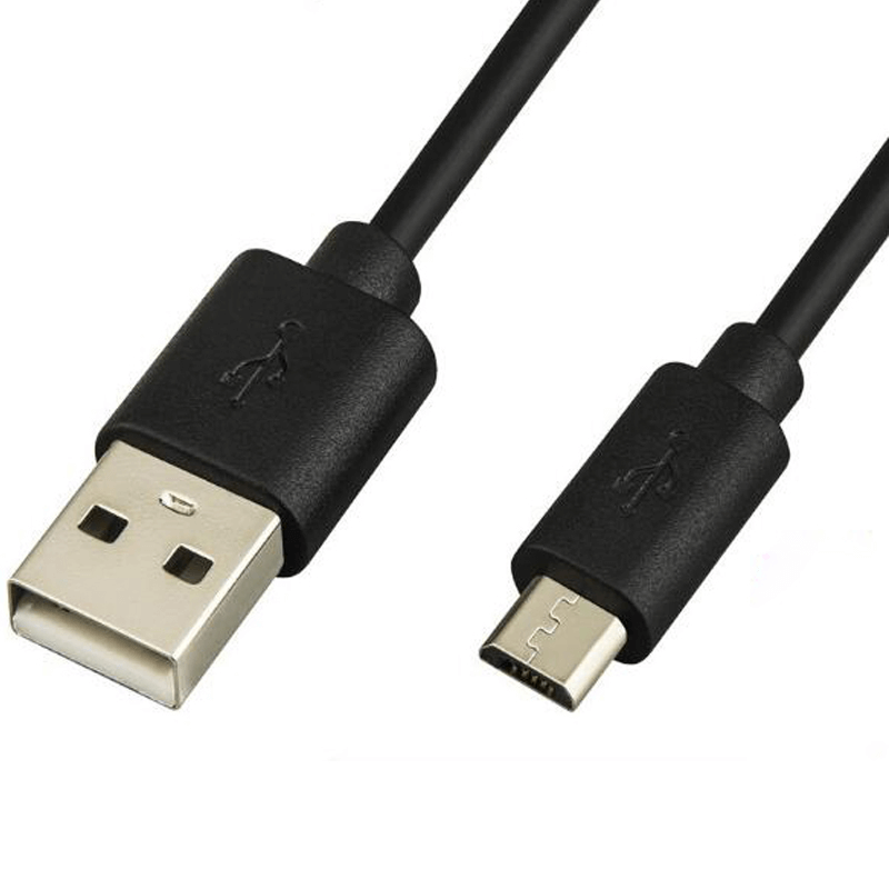 USB 2.0 Type A Male To Micro USB Male Straight Cable