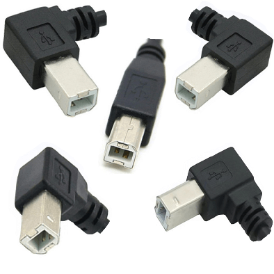 USB 2.0 B Male To USB 2.0 B Female Panel Mount Printer Cable