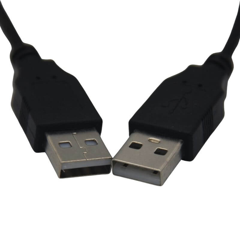 USB 2.0 A Male To USB 2.0 A Male Connector Spring Cable