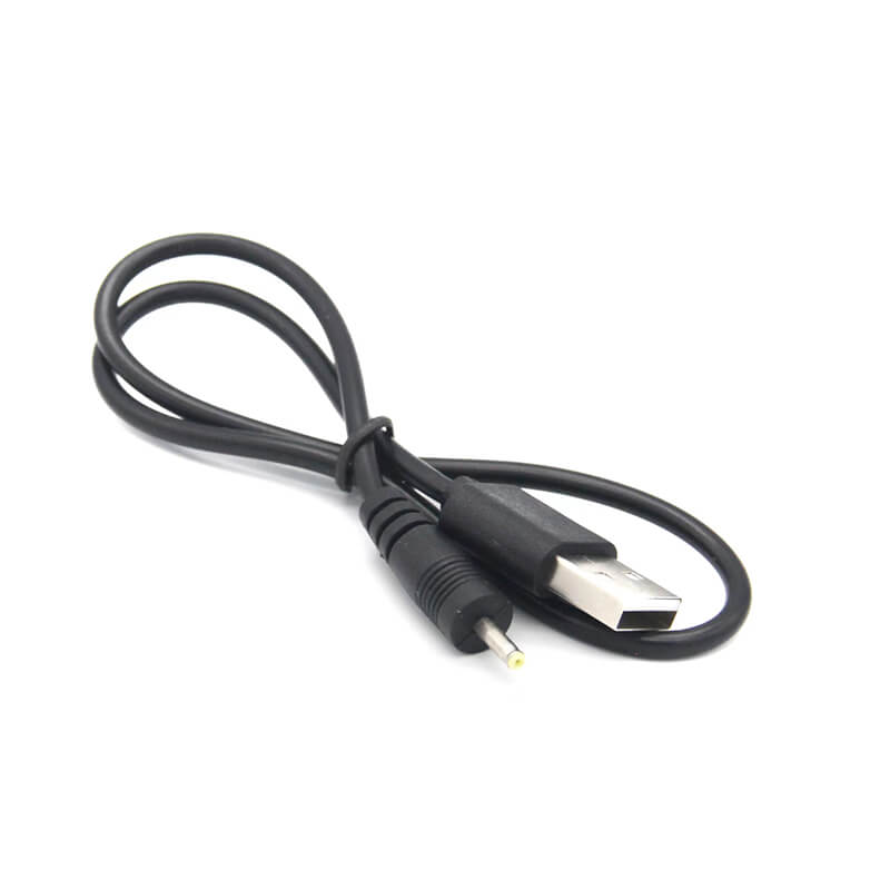 USB 2.0 A Male Connector To 2.5*0.7 DC Plug Cable