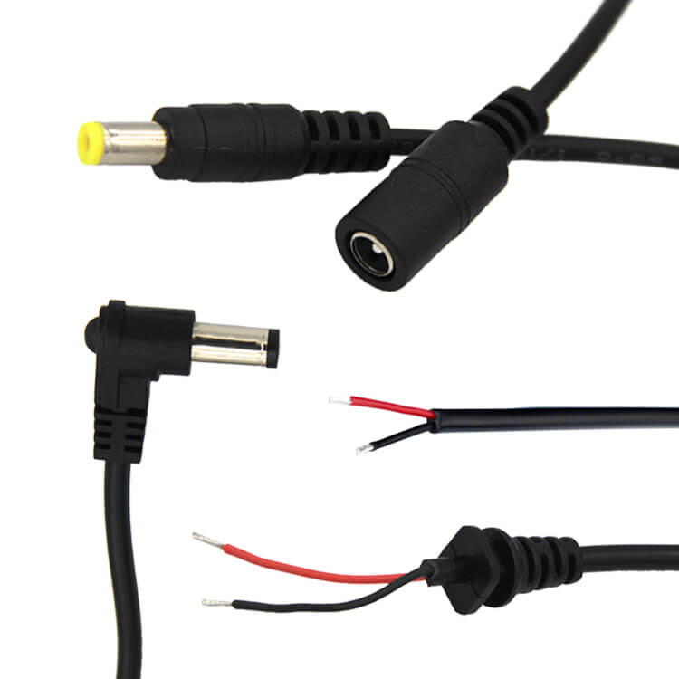 Waterproof 5521 DC Power Connector To ​Free or OEM Cable