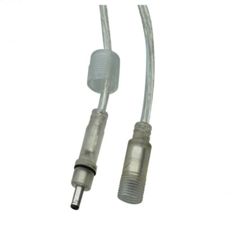 Waterproof 35135 Female DC Power Connector To 35135 Male DC Power Connector Extension Transparent Cable