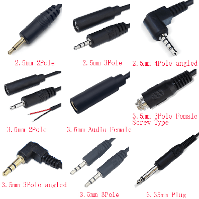 3.5mm TRRS Plug To 3*RCA Female Connector  Audio Cable