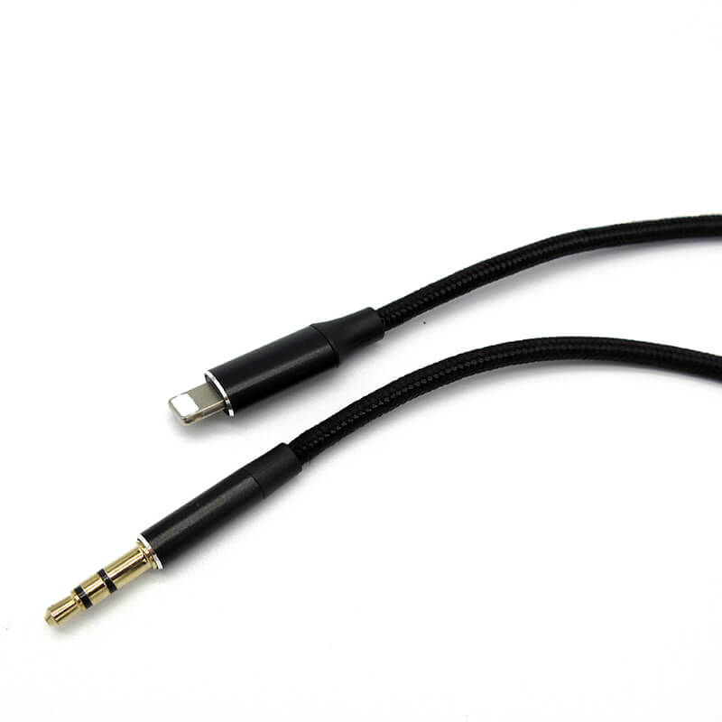 3.5MM  3Pole Male Connector To ​Apple Plug Audio Cable