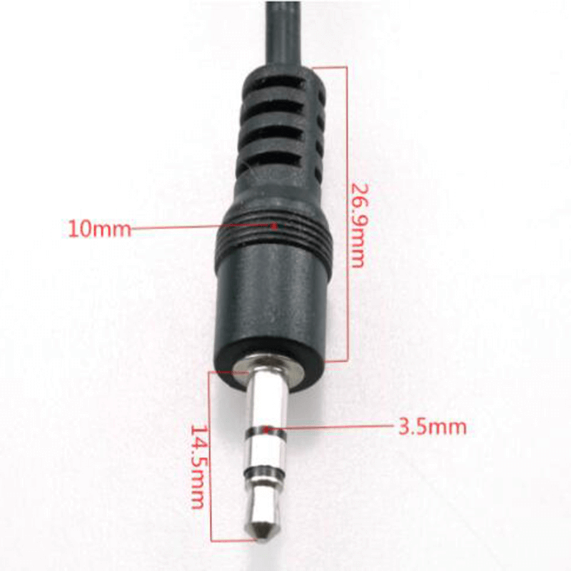 Dual 3.5MM 3Pole Male To ​3.5MM  3Pole Female Connector Audio Cable