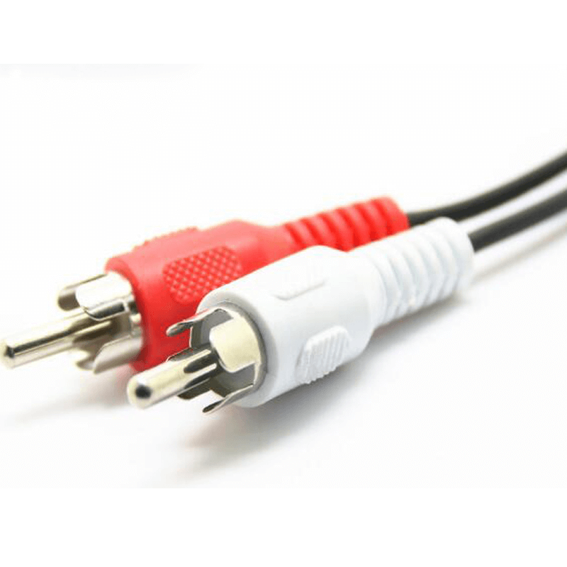 3.5MM 3Pole Female To ​2 RCA Male Connector Audio Cable