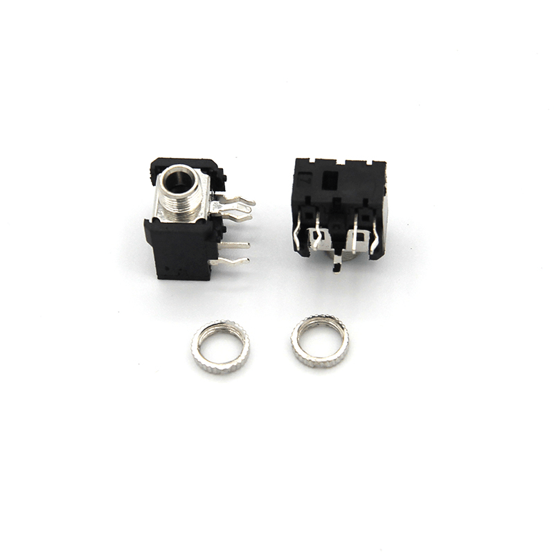 3.5MM 3Pole  Panel Mount Audio Socket