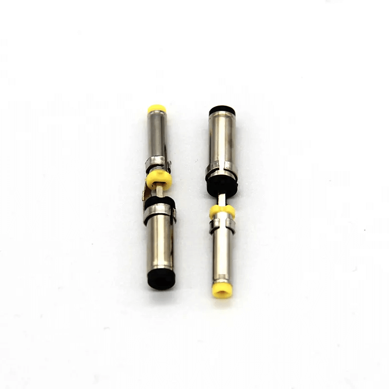 5.5*2.5MM To 4.0*1.7MM Plug Black Yellow Male DC Power Connector