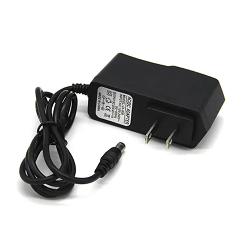 5.5*2.1*10MM DC Plug To USA Plug 12V 1A DC Power Adapter