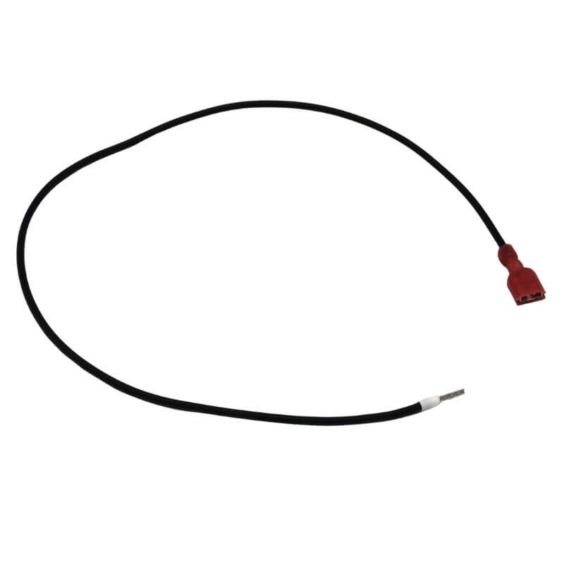 6.3mm Female Port with Red Insulation to ​Ferrule 0.75mm^2 Wire Harness