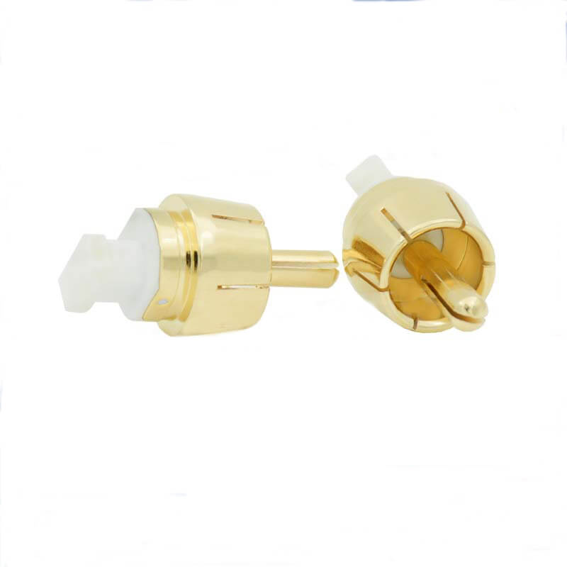 Gold Plate RCA Plug Connector